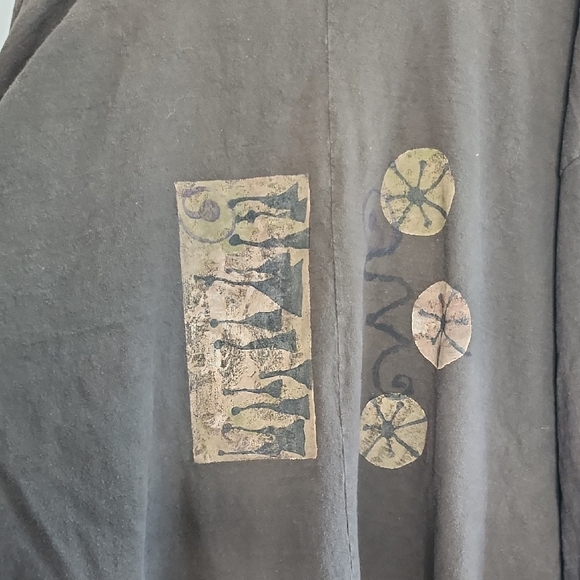 Blue Fish Brown Coat with Decorative Hem - Picture 11 of 12